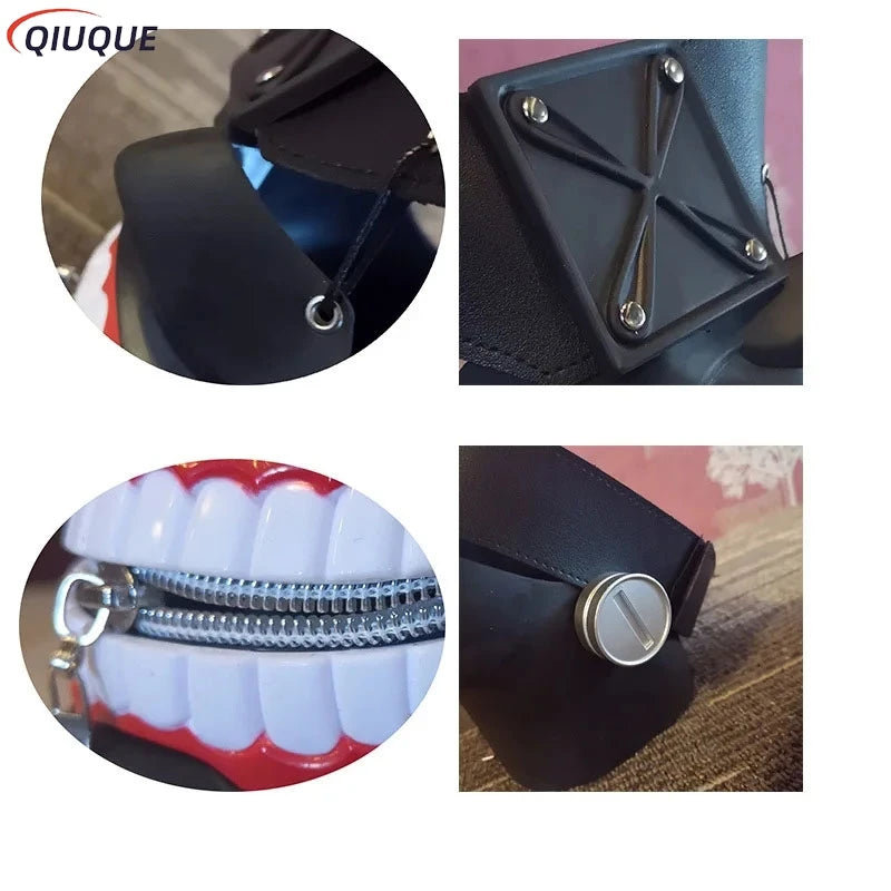 Anime Cosplay Mask for Men Women Halloween Party 3D Costume Accessories