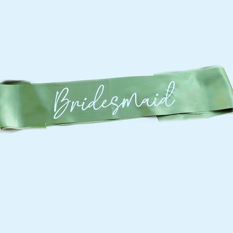 Bride To Be Sash for Bridal Party, Bachelorette & Wedding Engagement Decor