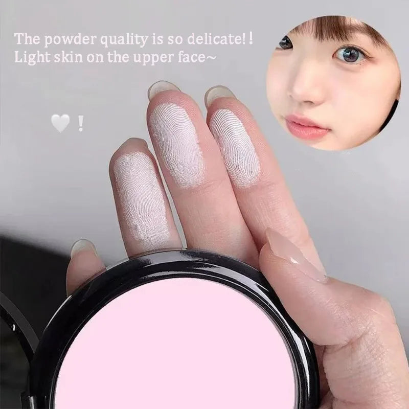 Matte Translucent Setting Powder Oil Control Compact Face Foundation
