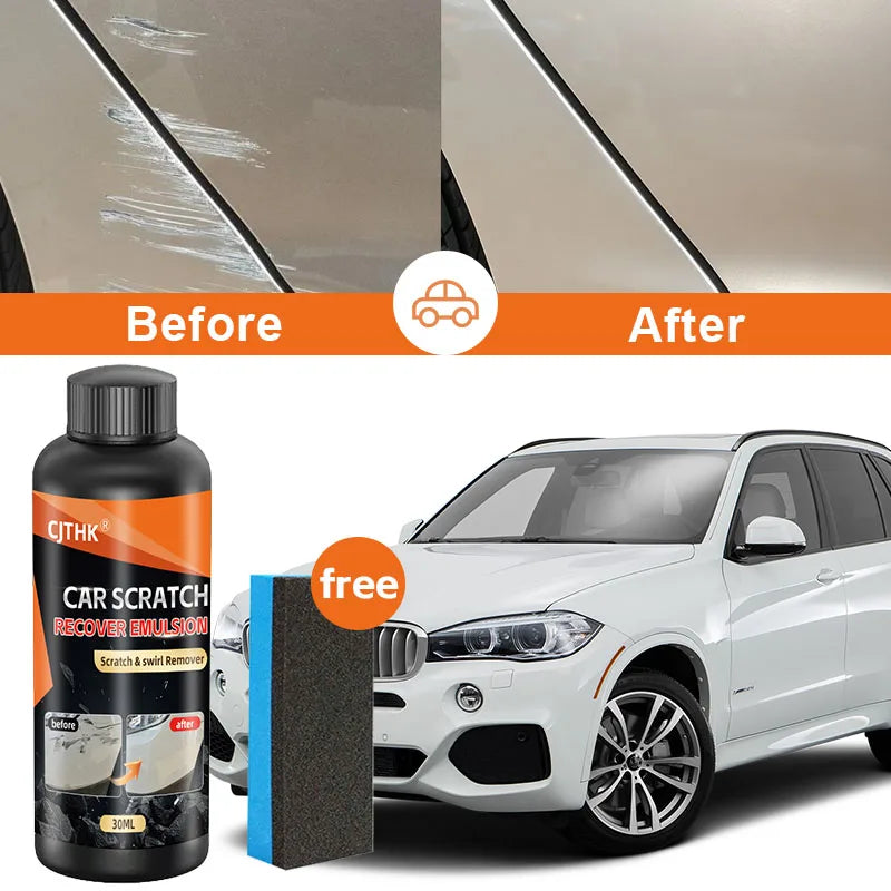 Car Scratch Remover Kit - Auto Paint Touch-Up and Swirl Removal