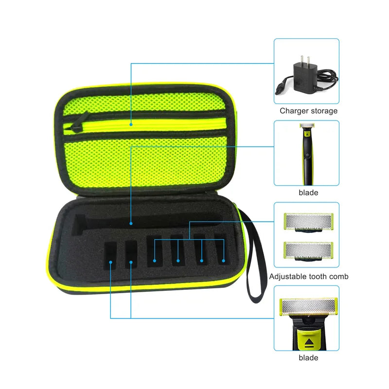 Hard EVA Travel Case for Philips Shaver and Accessories - Waterproof & Shockproof