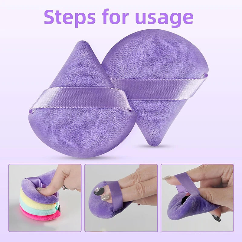 12-Piece Makeup Tool Set with Egg-Shaped Powder Puffs for Foundation & Contouring