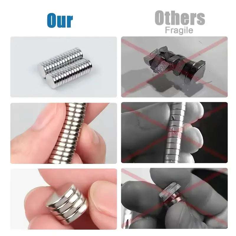 Assorted Strong Magnet Set for DIY Crafts, Home Organization, Office Use and Decoration