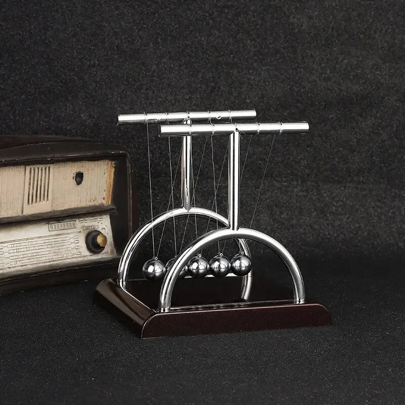 Newton's Cradle Steel Ball Physics Desktop Toy Stress Relief Gift Home Décor