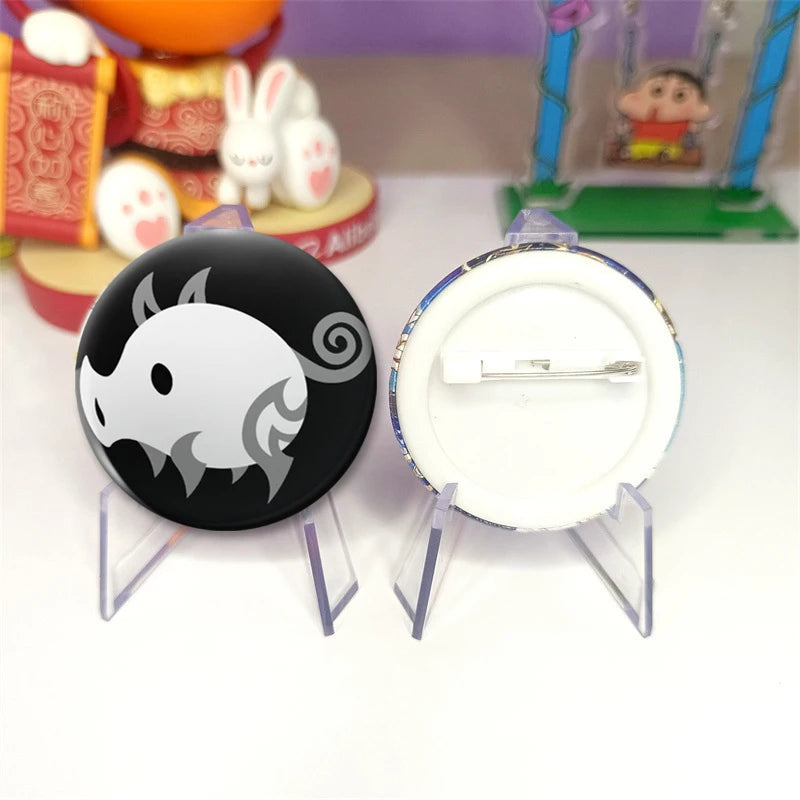 Cartoon Badge Pin with Skull and Creative Design for Clothes Bags Jewelry - Multiple Colors