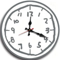 Silent Wooden Wall Clock for Living Room Office Bedroom Home Decor