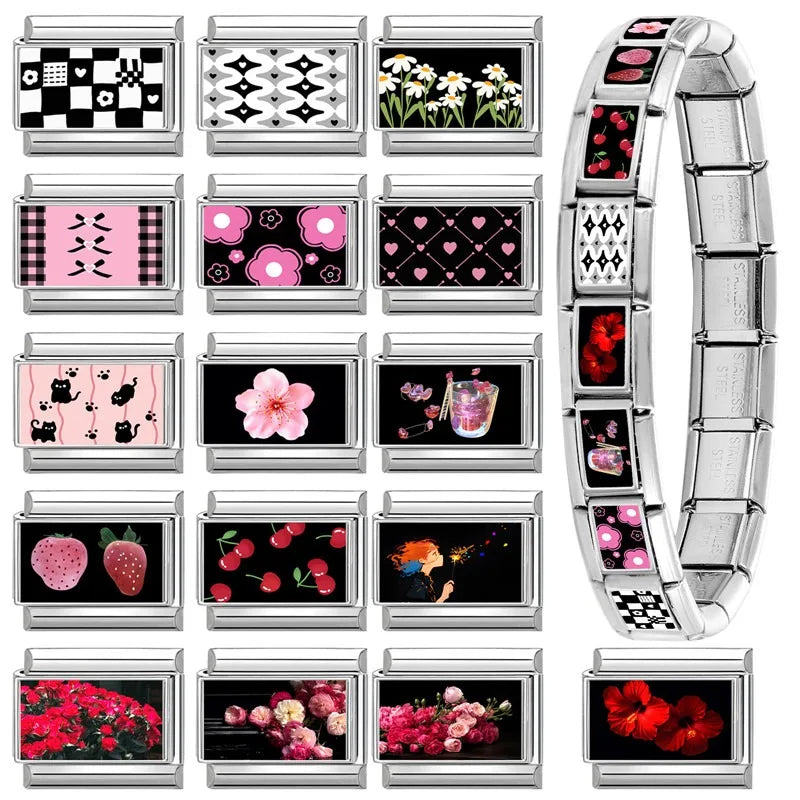 Women's Jewelry Charms Beads Links for DIY Bracelets - Multiple Colors