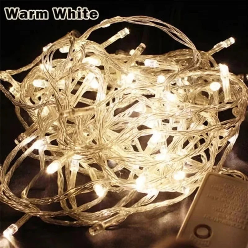 Waterproof Outdoor LED Fairy String Lights 10M-100M for Christmas Wedding Party