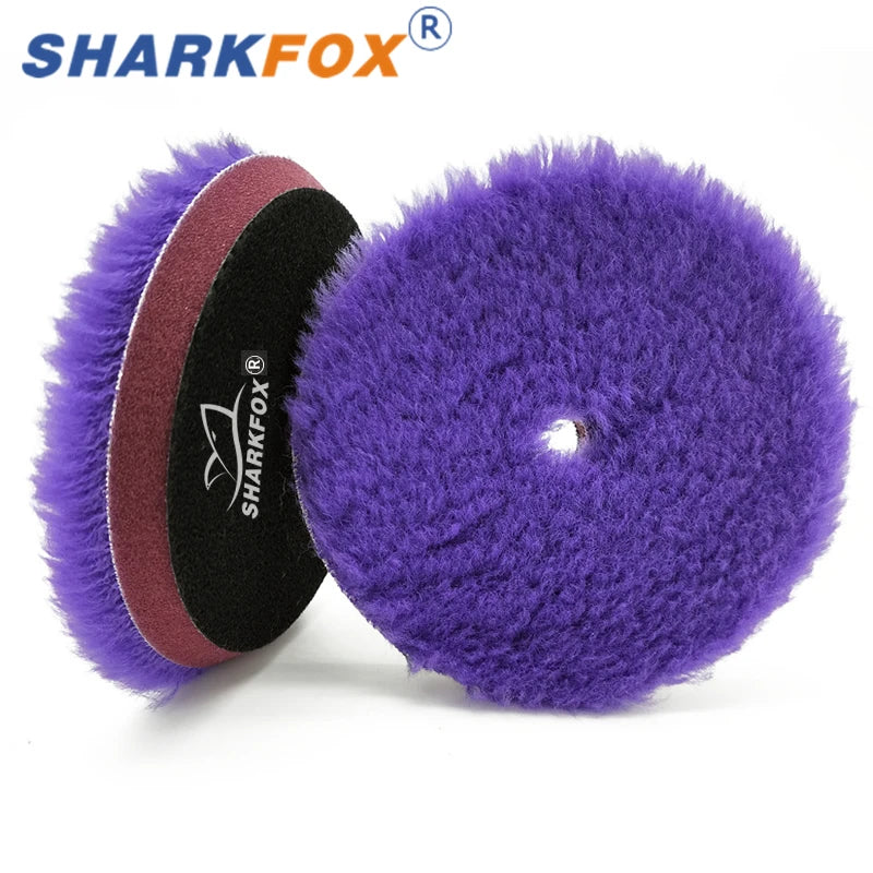 Car Paint Polishing Wool Pad 5/6 Inches Buffing Buffer for Waxing and Detailing