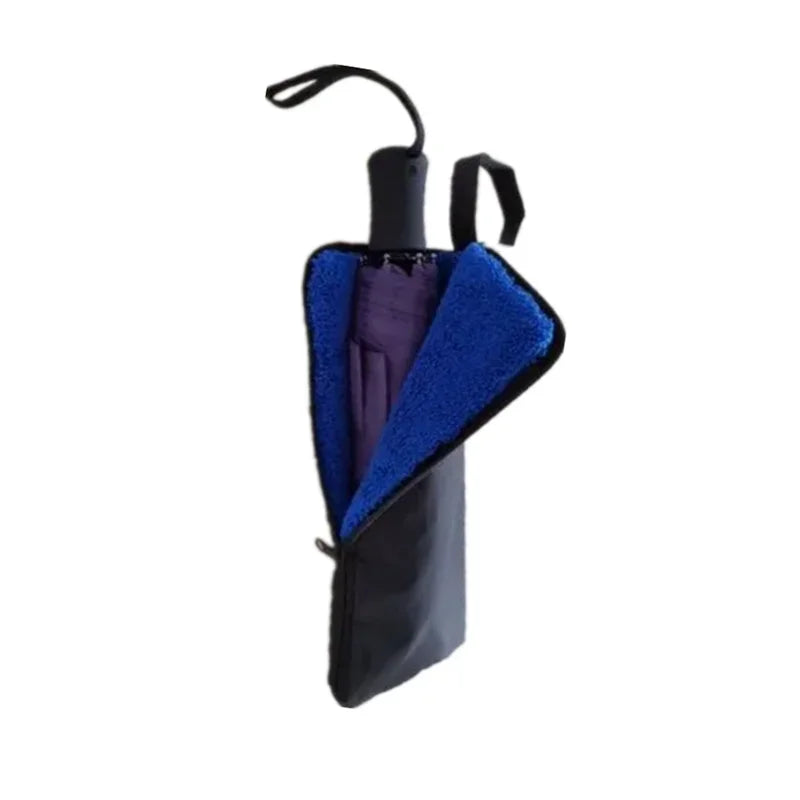 Waterproof Umbrella Storage Bag with Water-Absorbing Microfiber Portable Cover