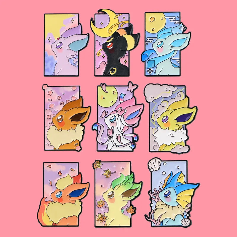 Cute Anime Elf Enamel Pins Cartoon Animal Brooches for Backpack & Clothing Accessories
