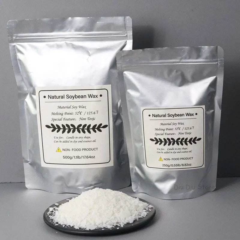 Natural Soy Wax for Candle Making - DIY Handmade Candle Kit, Additive-Free