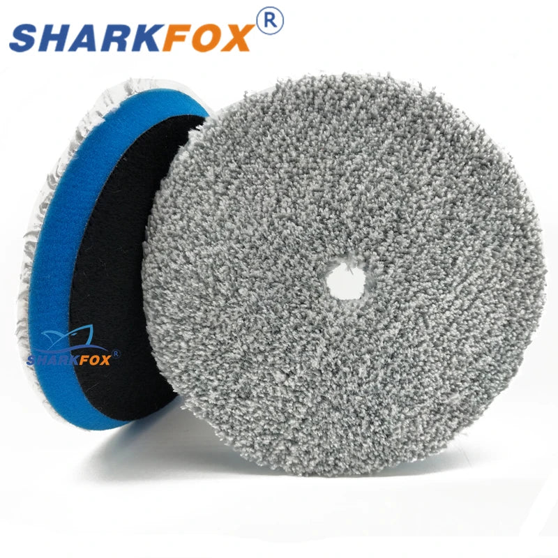Microfiber Polishing & Scratch Removal Pads 5 Inch for Waxing and Vortex Repair