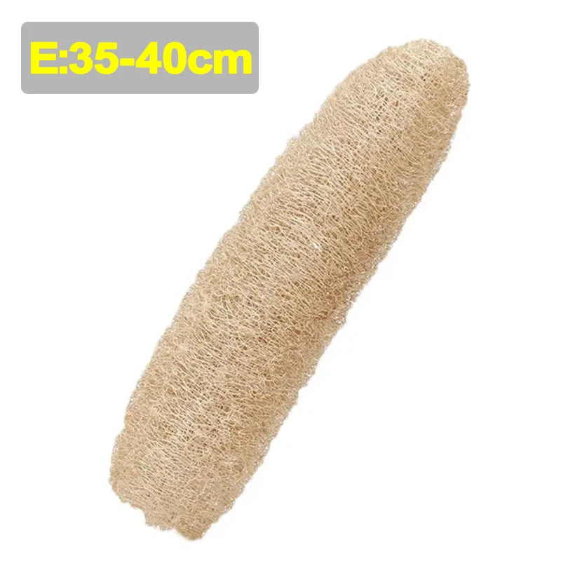 Natural Loofah Sponge for Dishwashing & Skin Care - Biodegradable Non-Stick Cleaning Brush
