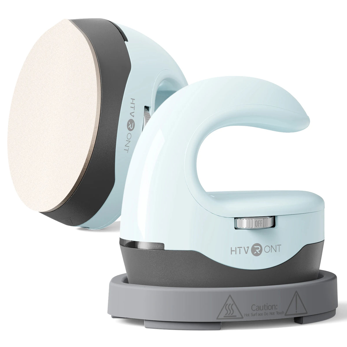 Mini Heat Press Machine for T-Shirts Hats Transfers Portable Iron Press