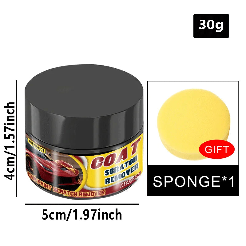 30ml Car Scratch Remover Wax - Quick Minor Swirl & Paint Repair Paste