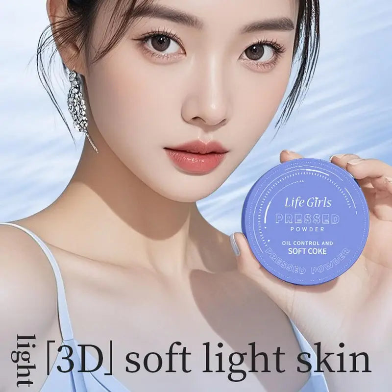 Oil Control Matte Setting Powder - Long Lasting Waterproof Face Powder