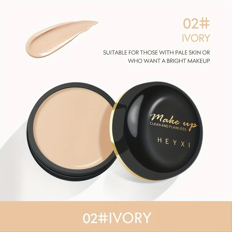 Waterproof Concealer Cream for All Skin Types - Natural Finish, Long-Lasting
