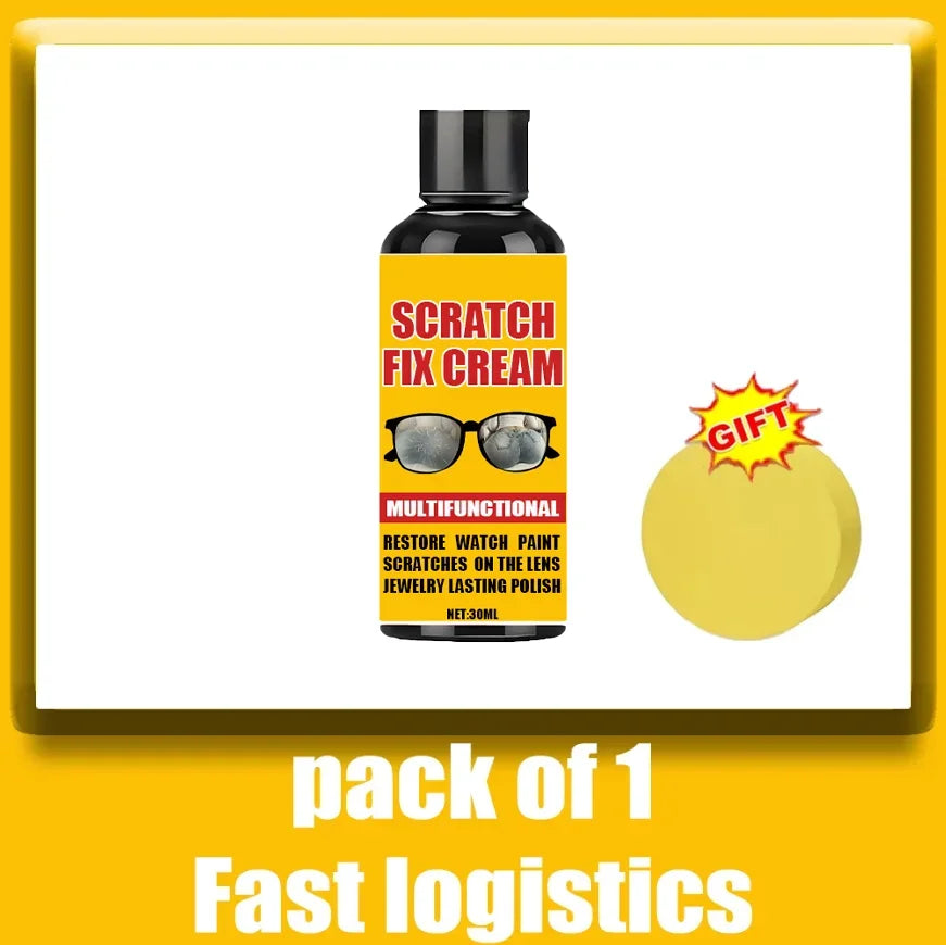 Glass Scratch Repair Wax - Easy Car Window Scratch Remover & Protectant