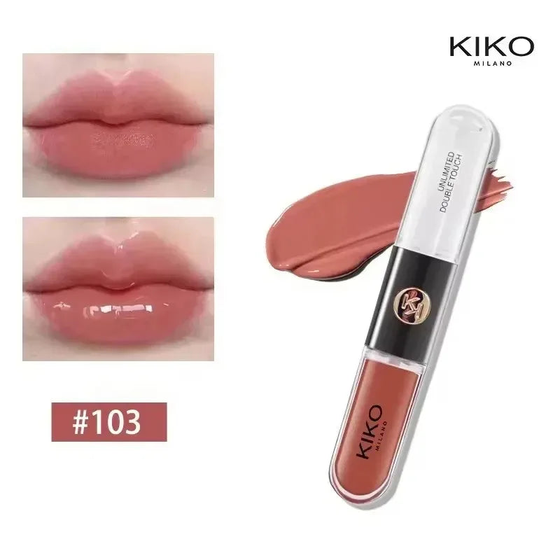 Long-Lasting Liquid Lipstick & Lip Gloss - Non-Fading, Non-Sticky, Plumping Finish