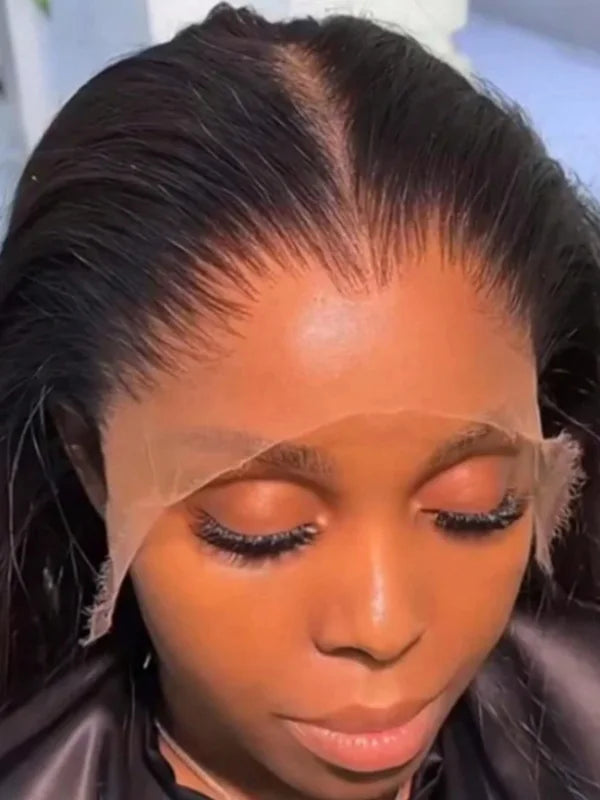 Glueless Lace Front Wig 26-42 Inch Human Hair, Easy Install, No Adhesive, Beginner Friendly