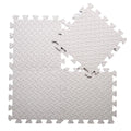 8-Piece Interlocking EVA Foam Floor Mat Set for Yoga & Playroom, 2.5cm Thick