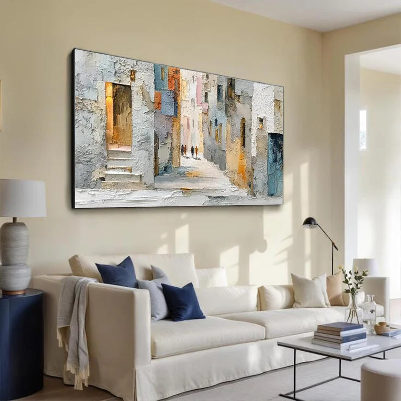 Abstract Oil Painting Wall Art Canvas for Living Room Modern Decor