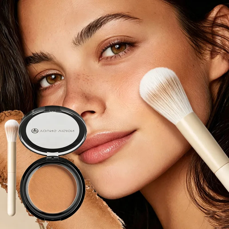 Matte Contour Powder Palette - Long-Lasting Face Shaping Makeup Kit