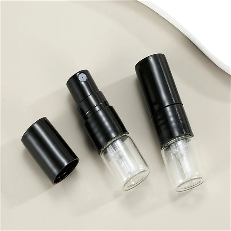 20/50/100/200pcs Refillable Glass Spray Bottles - Fine Mist Perfume Dispenser