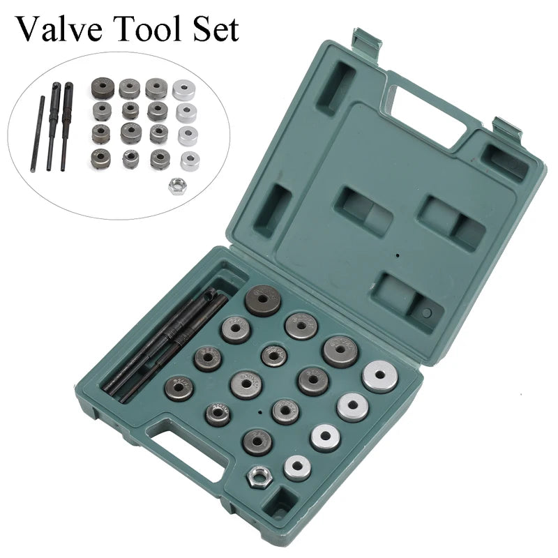Carbide Valve Grinding & Seat Reamer Kit for Motorcycle Engine Repair