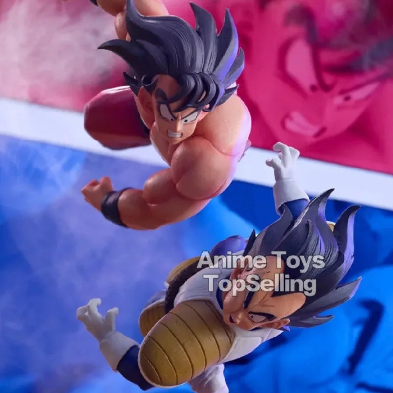 Anime Dragon Ball Z Goku vs Vegeta PVC Collectible Action Figures - 23cm