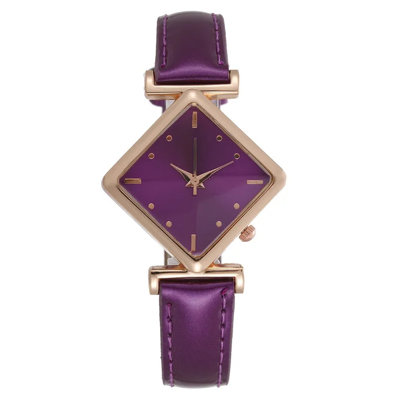 Women’s Quartz Wristwatch Leather Strap Ladies Watch Gift for Her