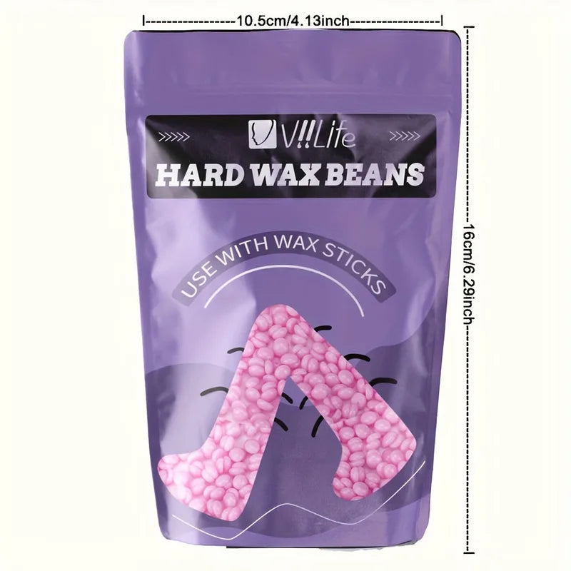 50g Hard Wax Beads for Hair Removal Painless Bikini Face Legs Body Hot Wax Machine