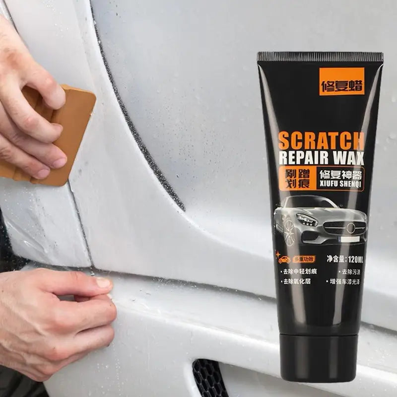 Car Scratch Repair Wax - Auto Paint Touch-Up & Polishing Tool 120ml