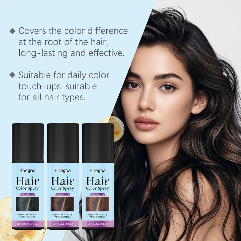 Temporary Hair Color Spray Washable Non-Sticky for Halloween Cosplay & Costume