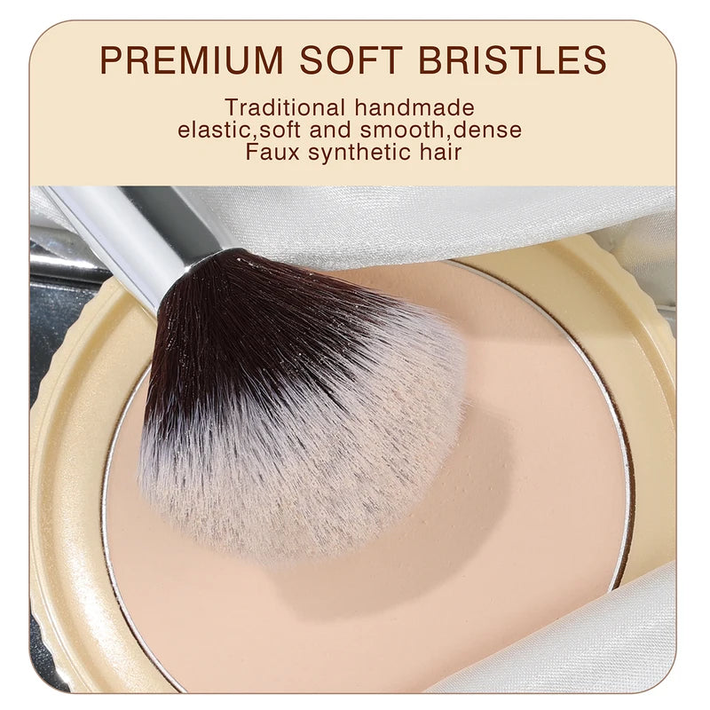 32PCS Professional Makeup Brush Set - Soft Brushes for Face & Eyeshadow Application