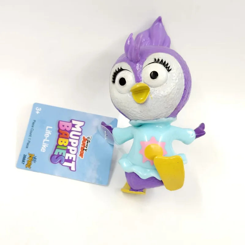 Life-Like Squeezing Muppet Babies PVC Figures - Soft Cute Toy Set