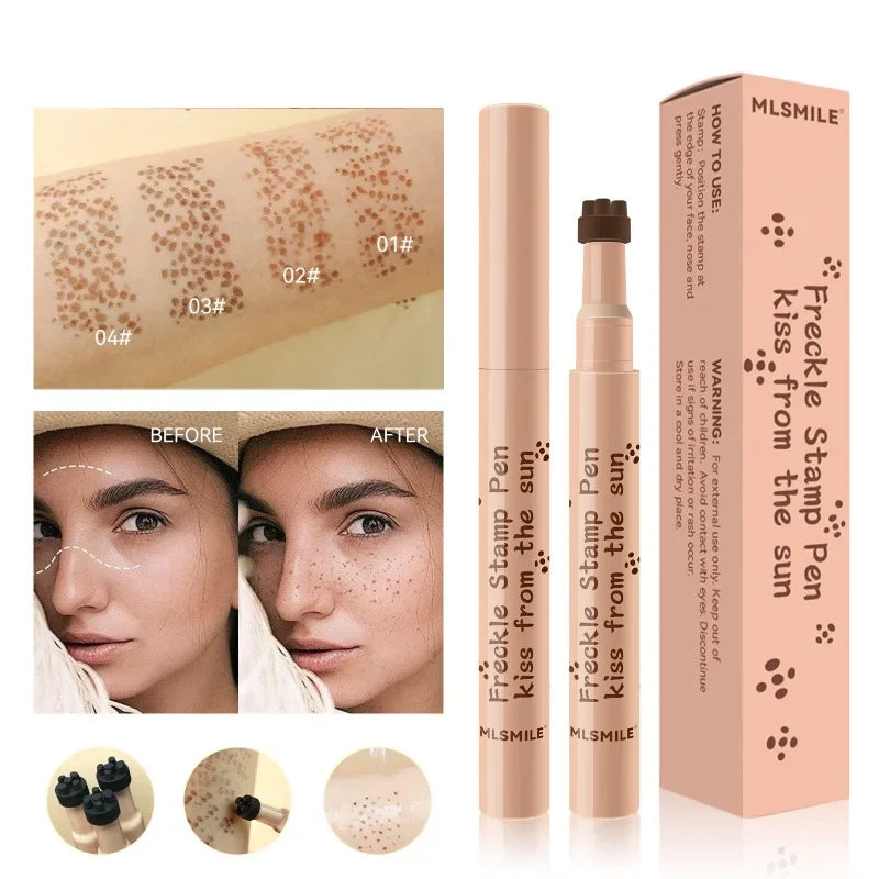 Waterproof Liquid Freckle Pen for Natural & Lifelike Makeup - Long Lasting