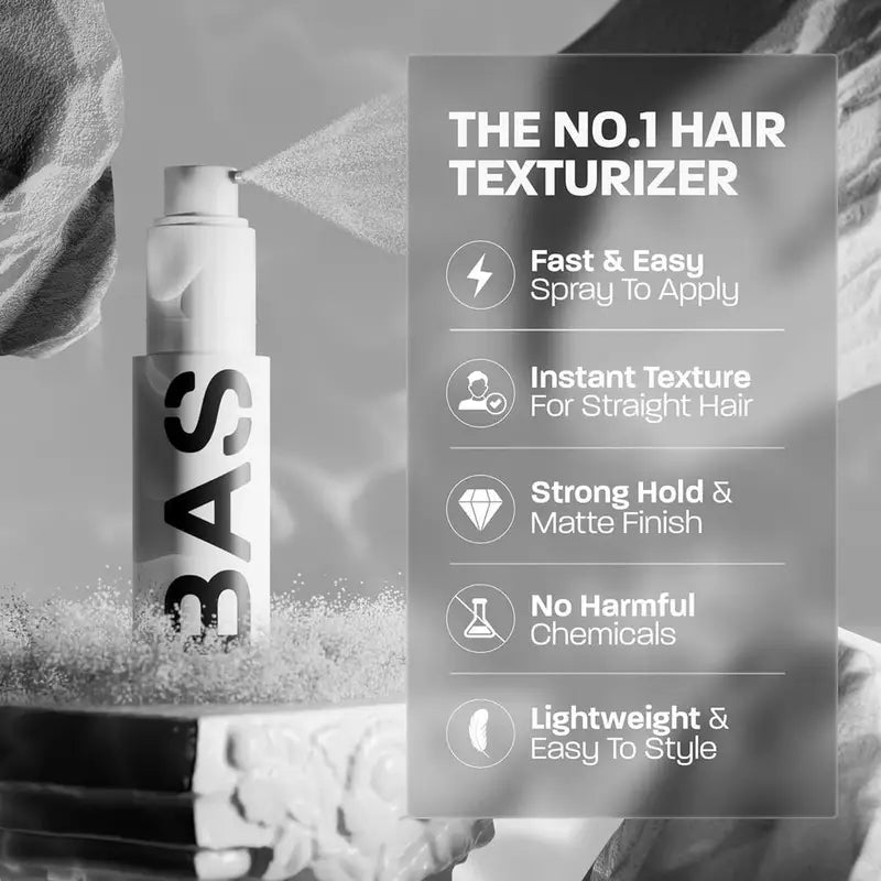 Hair Styling Powder for Volume & Texture - Natural Matte Finish, 50g