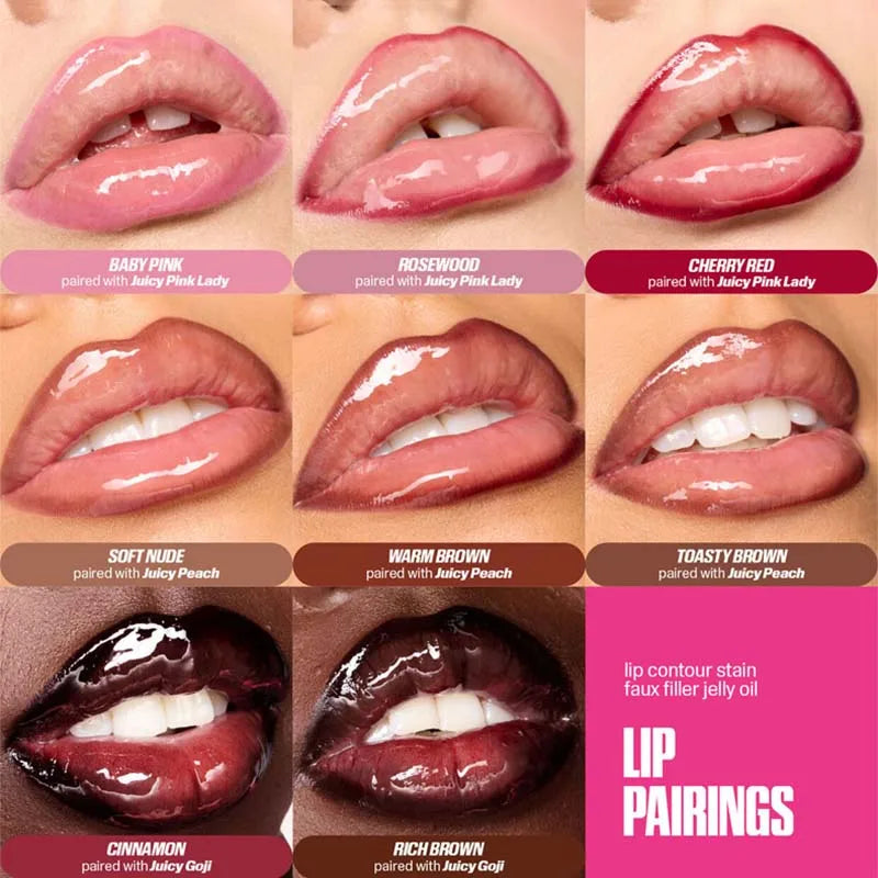 Waterproof Lip Liner Pencil - Matte, Non-Stick, Long-Lasting Lip Contour Pen for Women