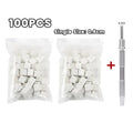 Mini Square Nail Art Sponge Set with Metal Claw Grabber - Manicure Tools