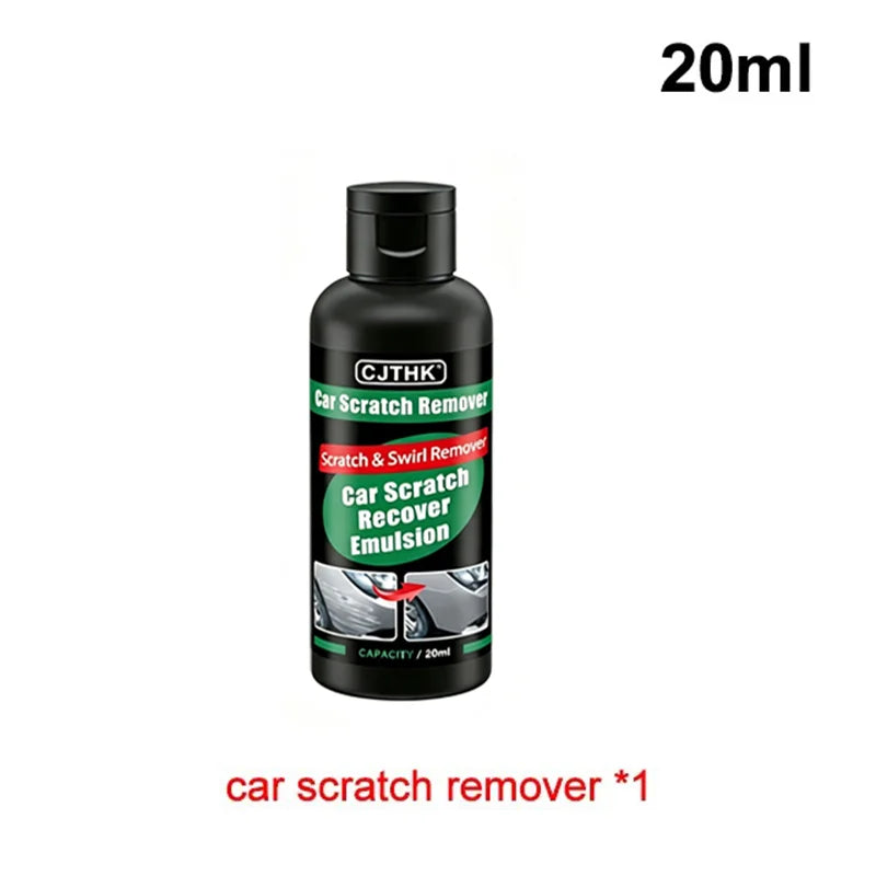 Car Scratch Remover Polish Kit for Auto Body Repair and Paint Care