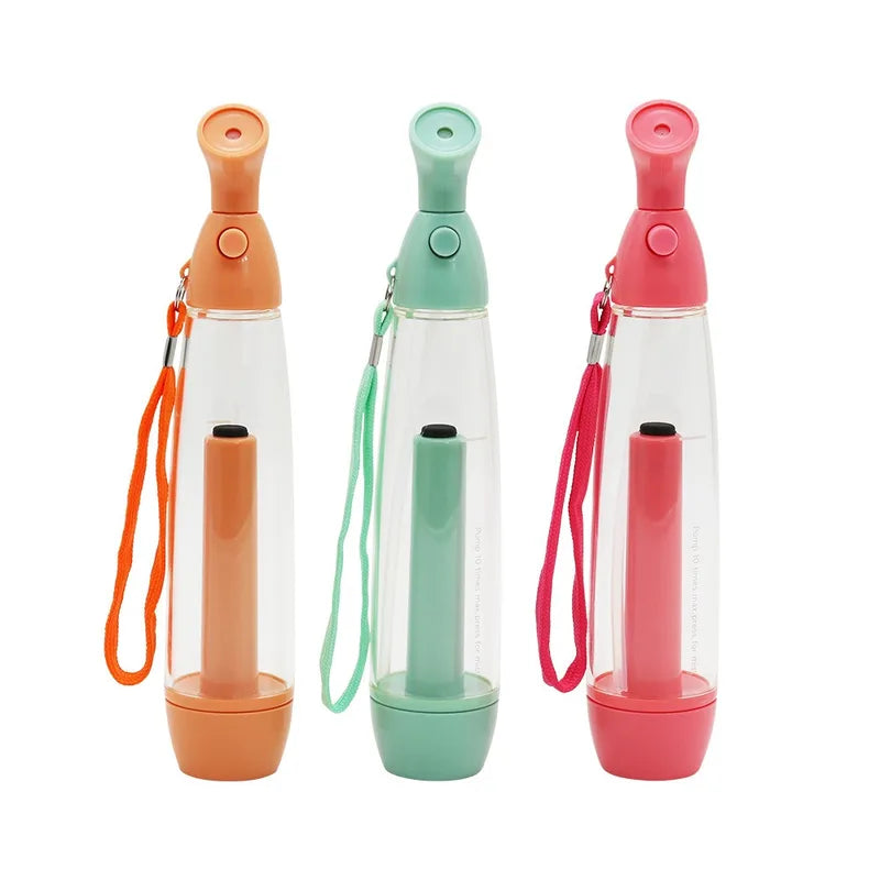 Summer Cooling Spray Bottle Set Refillable Water Mister for Outdoor Travel and Home