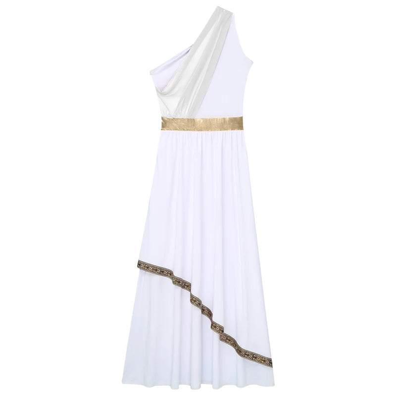 Greek Costume Dress for Women - Princess Queen Toga Cosplay Fancy Dress