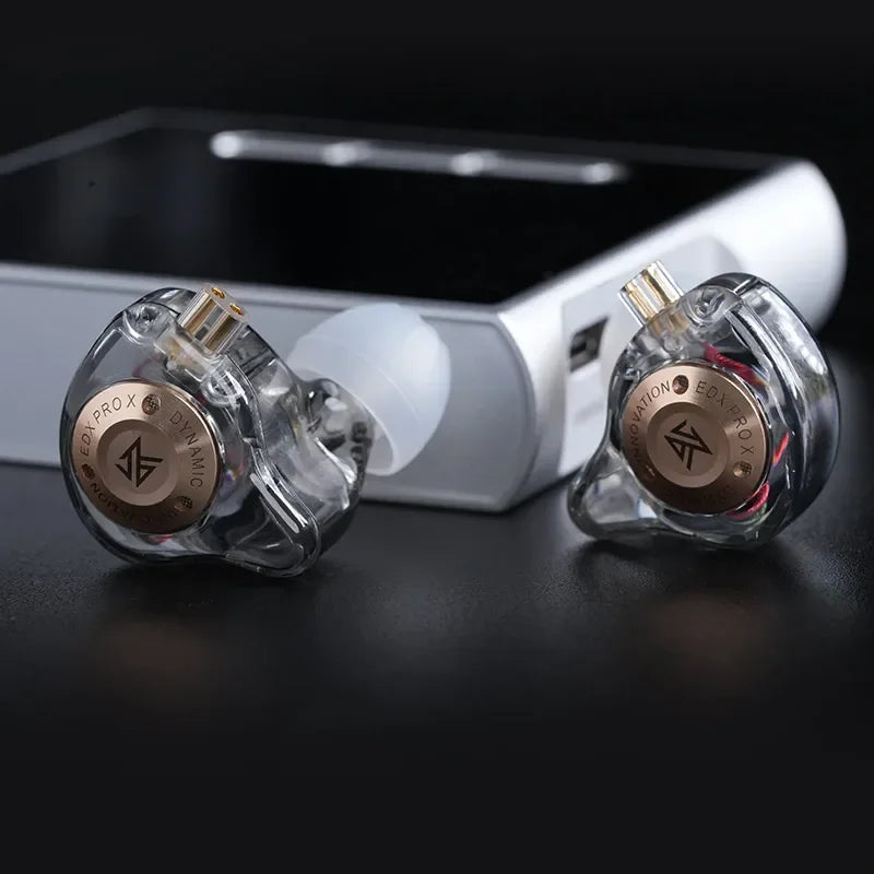 KZ EDX PRO X In-Ear Dynamic Drive Earphones with Noise Cancelling Sport Headset