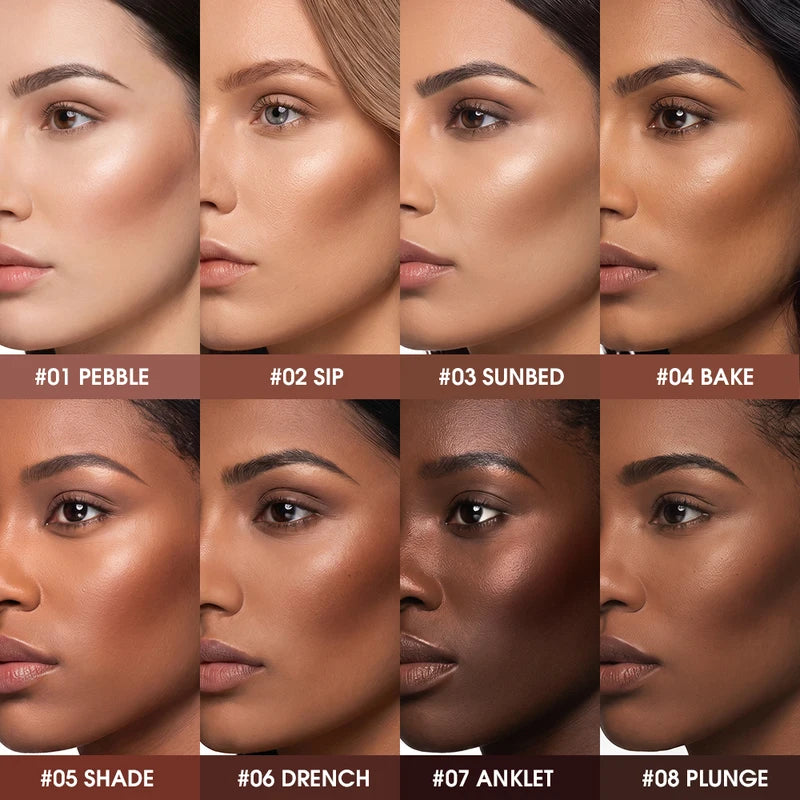 3D Contour Stick Packet Bronzer & Blush Cream Face Makeup - Easy To Apply