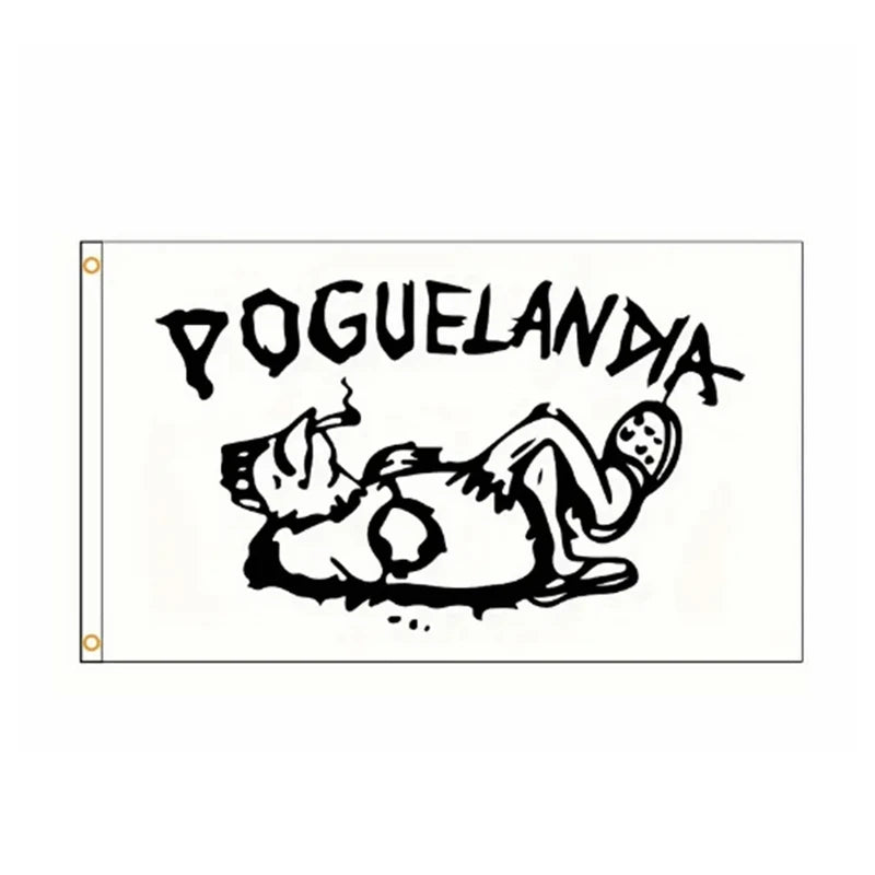 Durable Outer Banks Poguelandia Flag Wall Banner for Dorms & Outdoor Decor