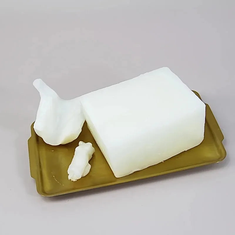 200g Microcrystalline Soft Wax Block for Aromatherapy & Decorative Crafts