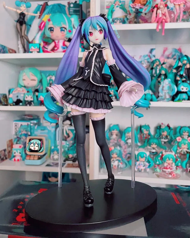 17cm Anime Hatsune Miku Action Figure - Project DIVA Arcade Model Gift