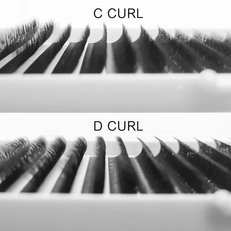 3D W Shape Eyelash Extensions Kit - Natural Soft Volume False Lashes